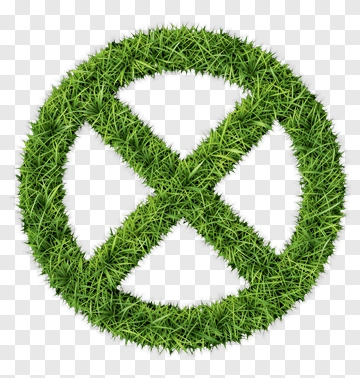 Grass Forbidden Sign PNG