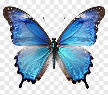 Blue Butterfly PNG