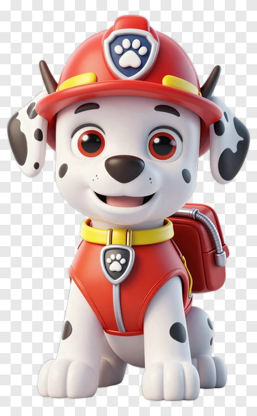 Puppy Firefighter Rescue Dog PNG