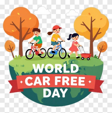 Children Riding Bicycles On Earth PNG
