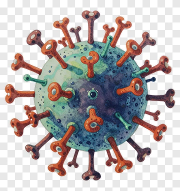 Virus Microorganism Illustration PNG