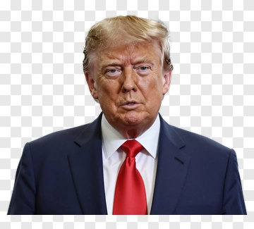 Donald Trump In Formal Attire PNG