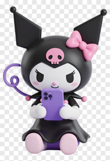 Kurumi Holding A Phone PNG