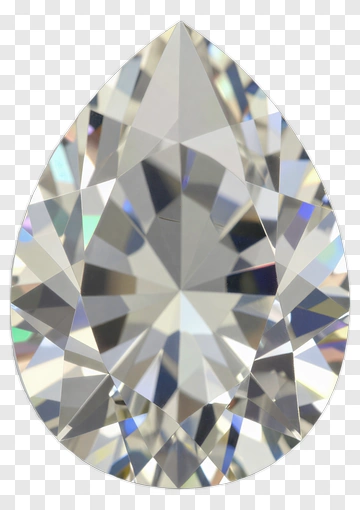 Pear-shaped Diamond PNG