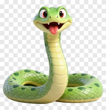 Green Snake PNG
