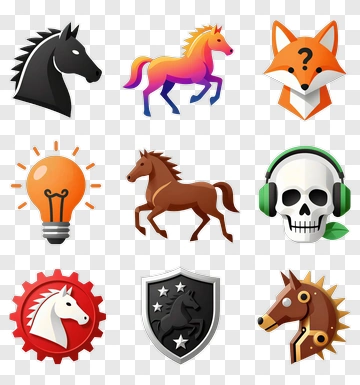 Animal And Concept Icons Collection PNG