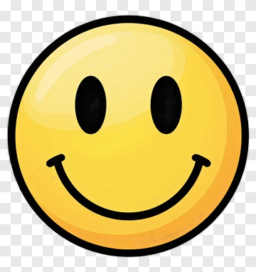 Yellow Smiley Face PNG