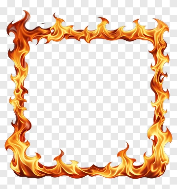 Fire Frame PNG