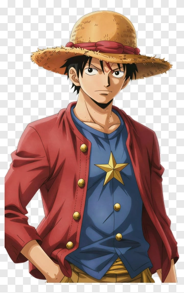 Luffy The Pirate Captain PNG