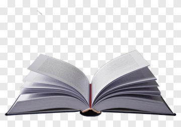 Open Book With Flying Pages PNG