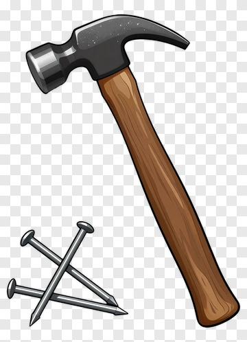 Hammer And Nails PNG