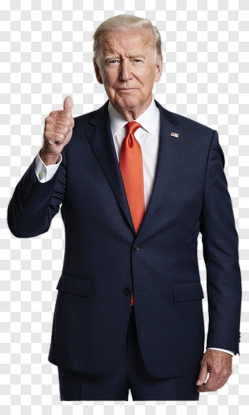 Donald Trump Giving A Thumb Up PNG