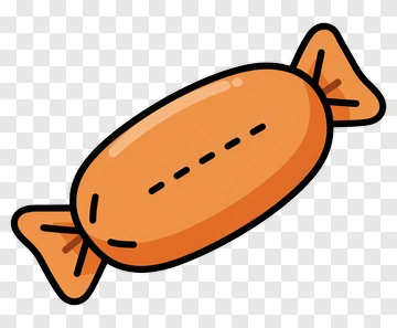Orange Candy PNG