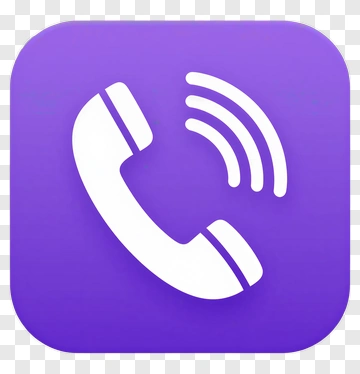 Purple Phone Call Icon PNG