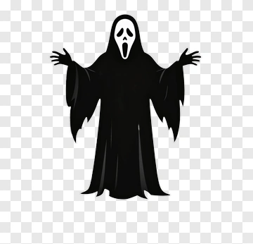 Ghost Scream Character PNG