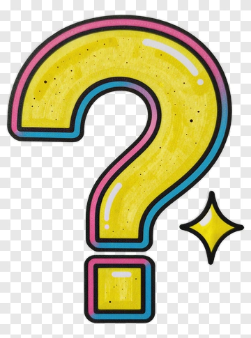 Colorful Question Mark Icon PNG