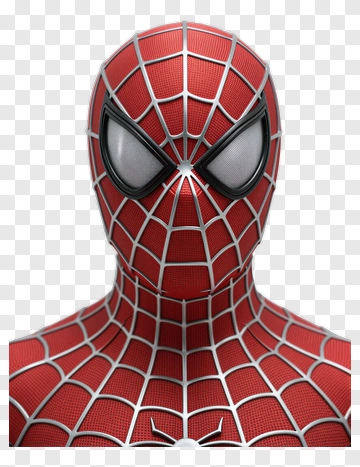 Spider-Man In Red And Silver Suit PNG