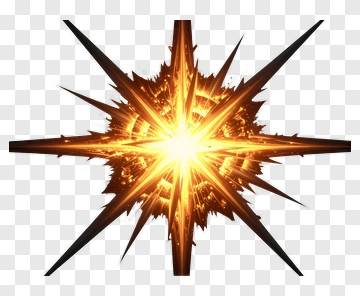 Explosion Starburst PNG