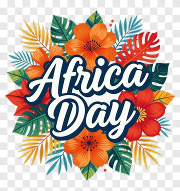 Africa Day Festival Design PNG