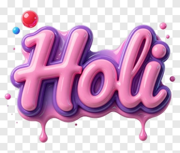 Holi Festival Celebration PNG