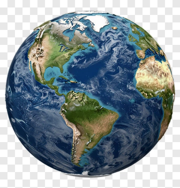 Planet Earth Globe PNG
