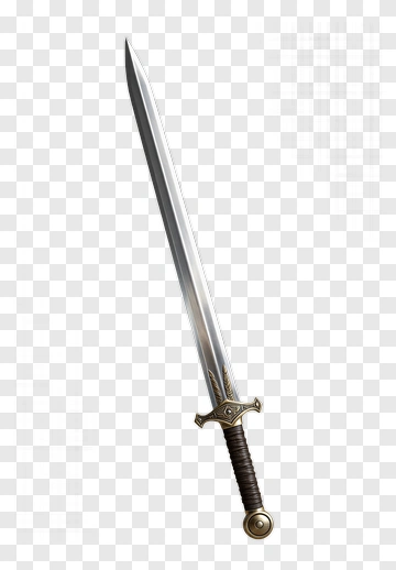 Elegant Fantasy Sword PNG