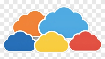Colorful Clouds PNG