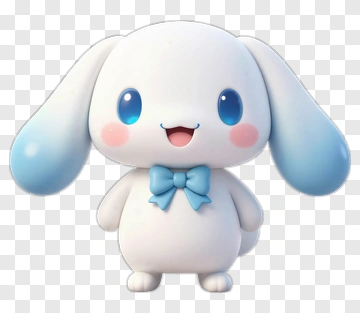 Cinnamoroll With Blue Bow PNG