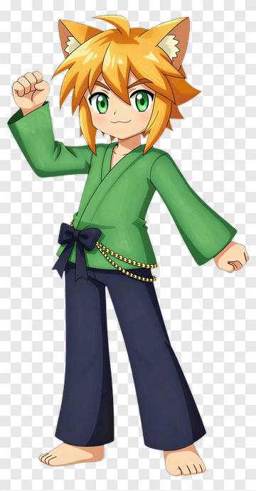 Fox Boy Anime Character PNG