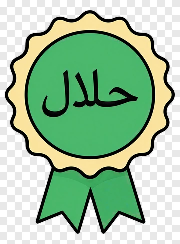 Halal Certification Seal PNG