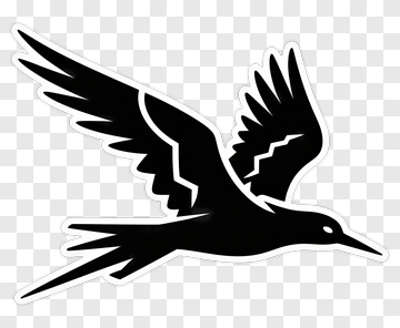 Black Bird Silhouette PNG
