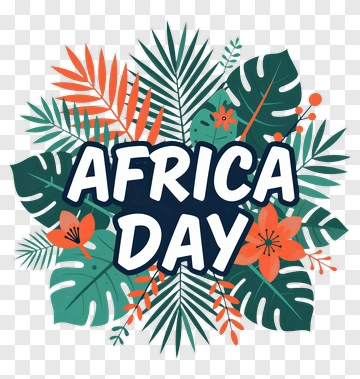 Africa Day Tropical Design PNG