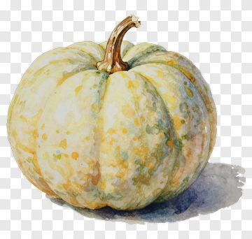 Watercolor Pumpkin PNG