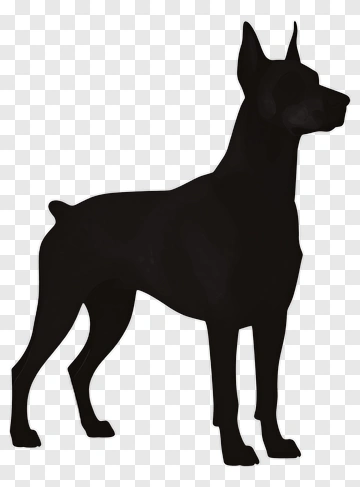 Black Dog Silhouette PNG