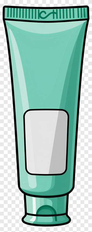 Green Tube Of Cream PNG