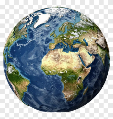 Earth Planet Globe PNG