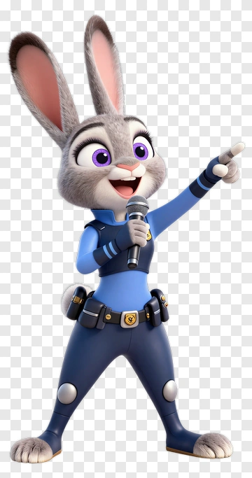 Judy Hopps Police Officer PNG