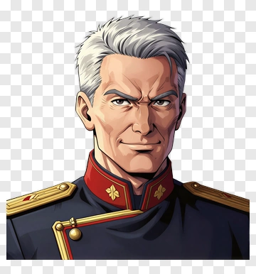 Military Officer In Uniform PNG
