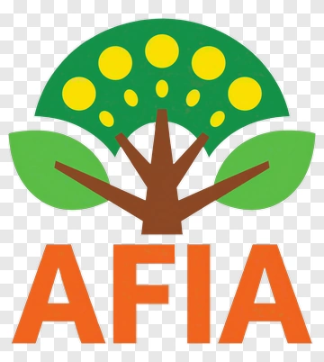 AFIA Logo Featuring A Tree With Fruit PNG