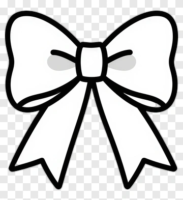 White Bow PNG