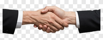 Handshake Between Two Businesspeople PNG