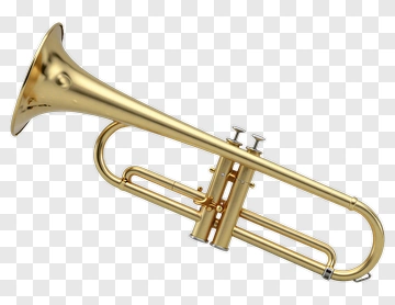 Golden Trumpet PNG