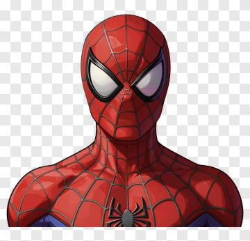 Spider-Man In Red And Blue Suit PNG