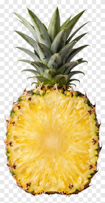 Sliced Pineapple PNG