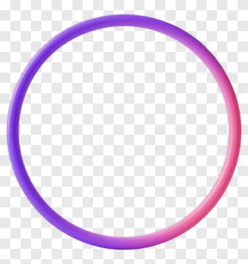 Purple And Pink Gradient Ring PNG