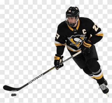 Hockey Player In Action PNG