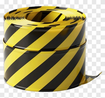 Caution Tape Roll PNG