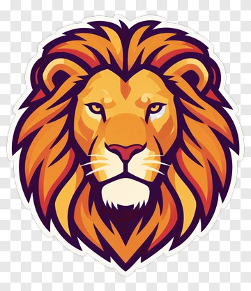 Lion Head Logo PNG