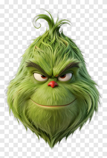 The Grinch With Angry Expression PNG