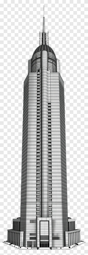 Skyscraper 3D Model PNG